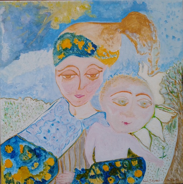 Vierge  l'enfant